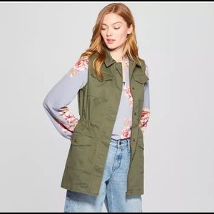 A new day military green vest